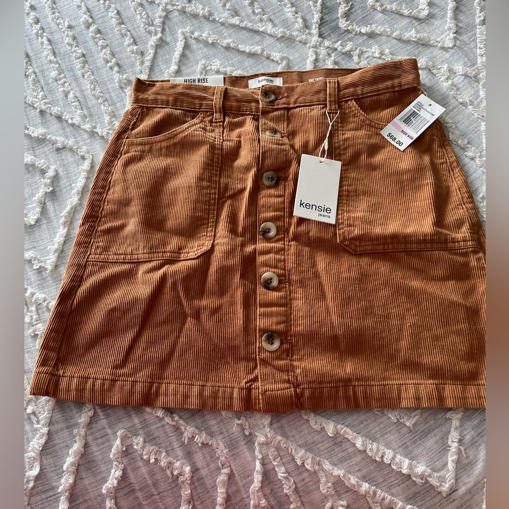 Kensie Jeans button down skirt